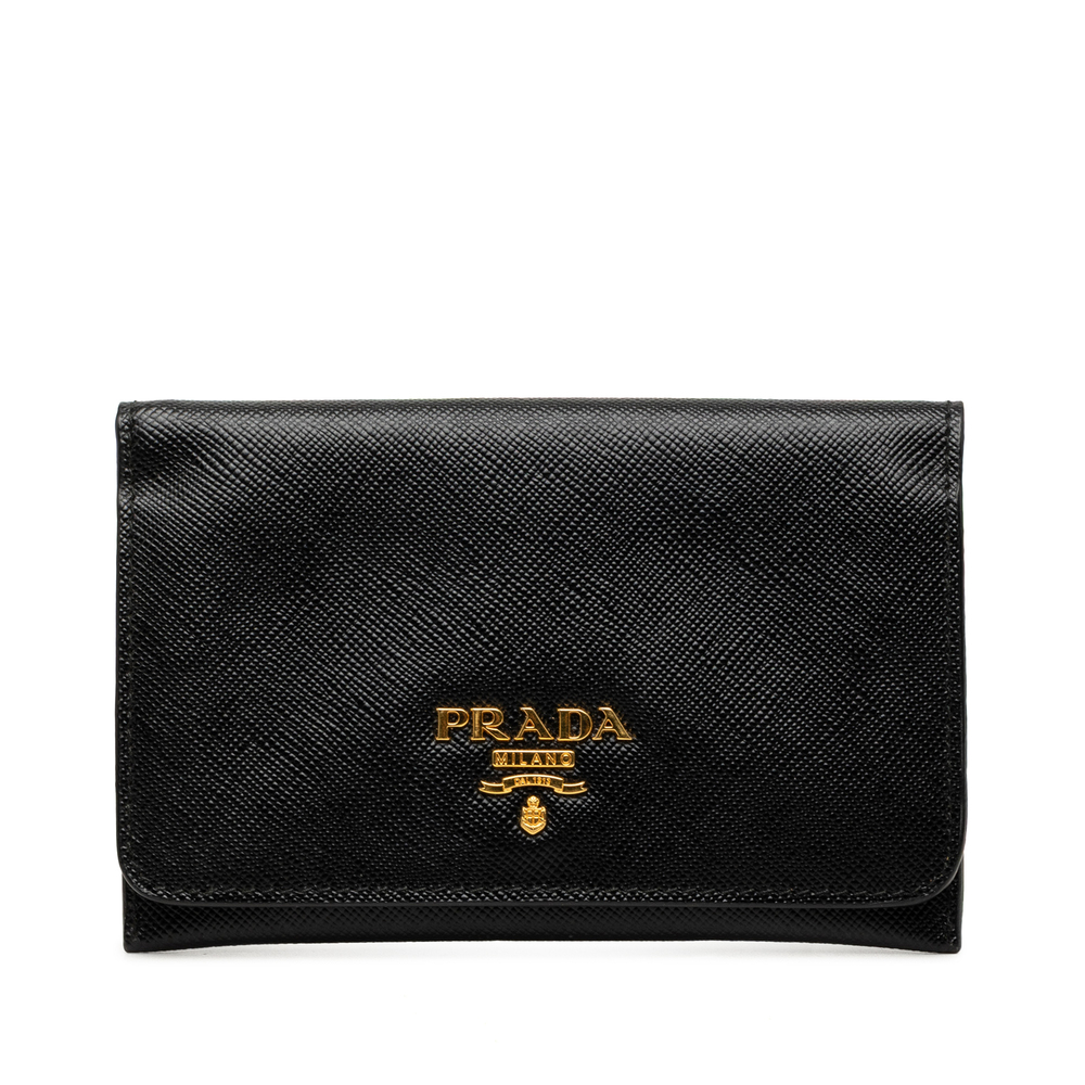 Pre-Loved Prada Saffiano Bifold Small Wallet